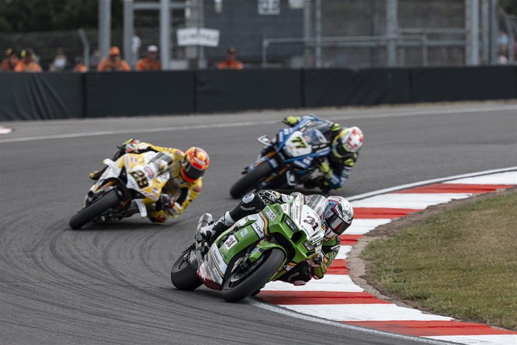Gerloff at Donington Park
